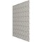 Ekena Millwork 19 5/8in. W x 19 5/8in. H Coralie EnduraWall Decorative 3D Wall Panel Covers 2.67 Sq. Ft. WP20X20CIGLN - alternate 5